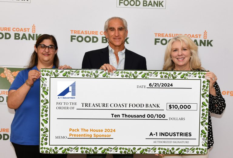 A-1 continues legacy of empowerment as presenting sponsor for Treasure Coast Food Bank’s 10th annual event